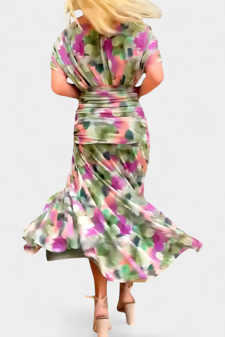 Sofia™ Long Floral Dress
