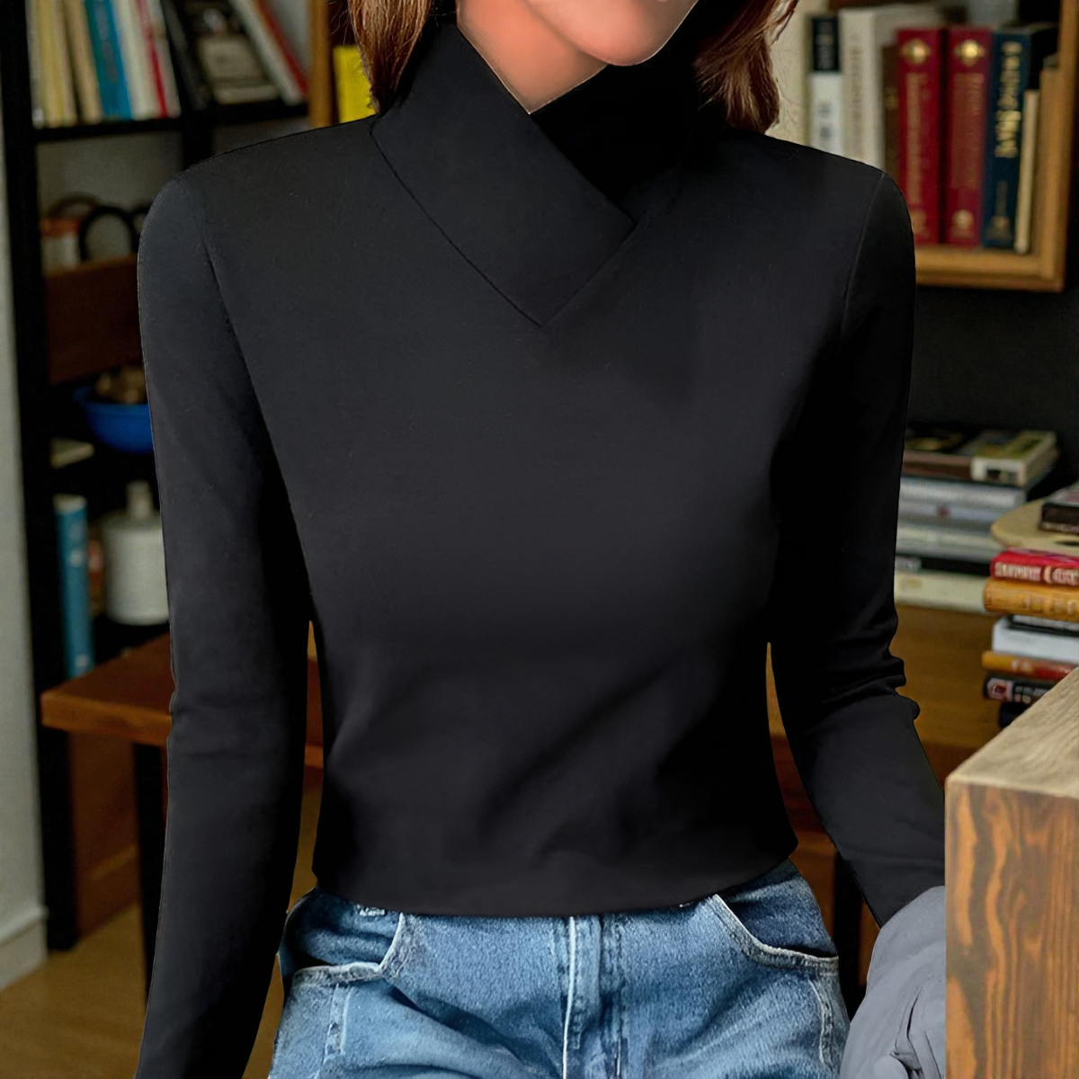 Sylvie™ | Elegant Roll Neck
