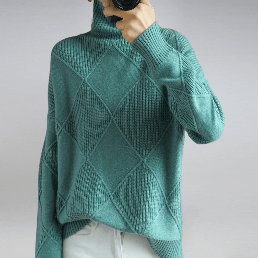 Joanne - Soft turtleneck sweater