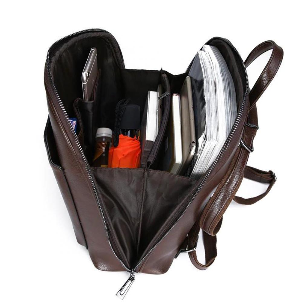 Naomi | Former bag with two zippers and elegant simplicity