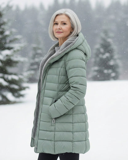 Clair | Puffer Coat Lined with Fleece