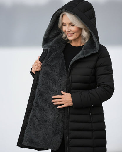 Clair | Puffer Coat Lined with Fleece