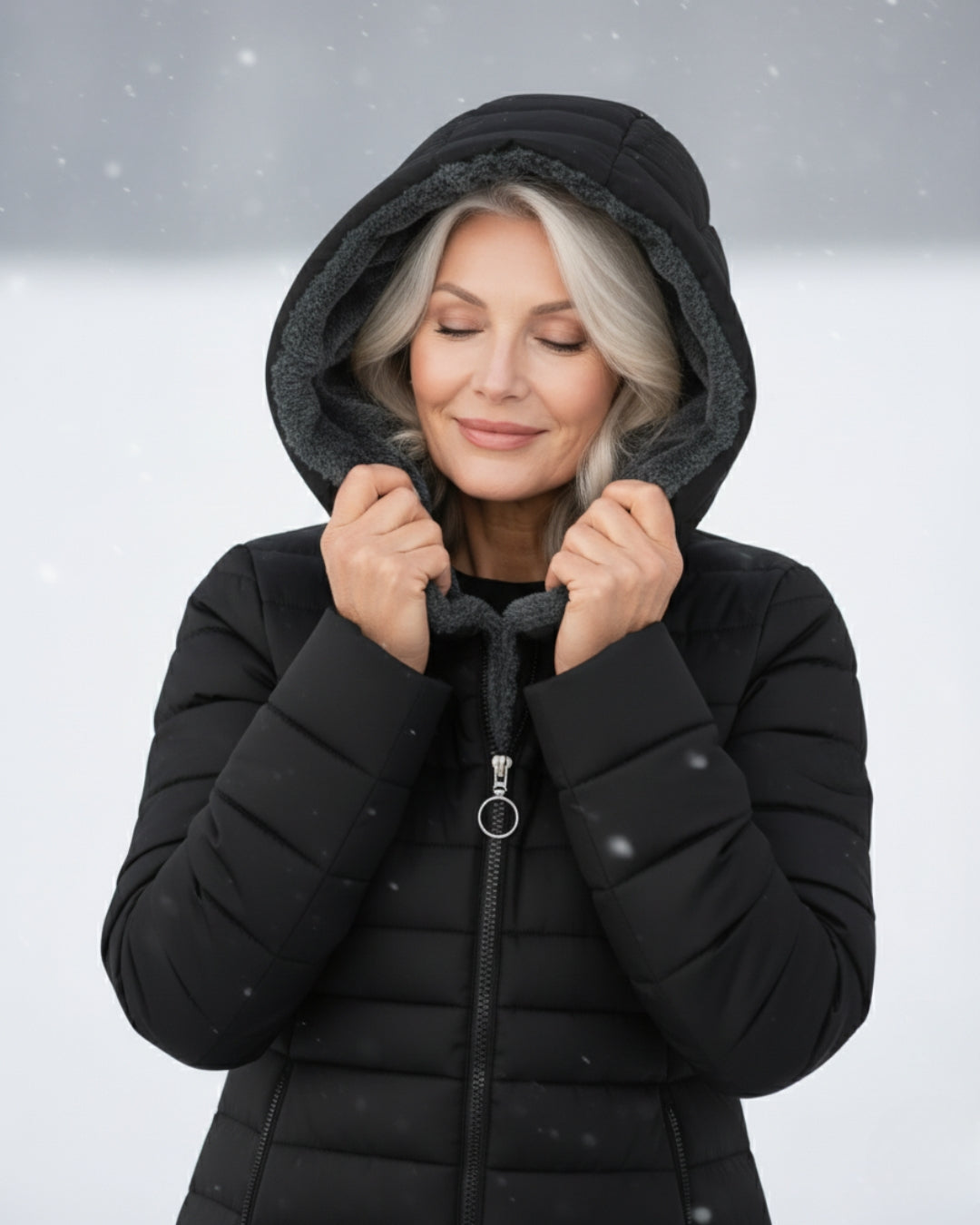 Clair | Puffer Coat Lined with Fleece