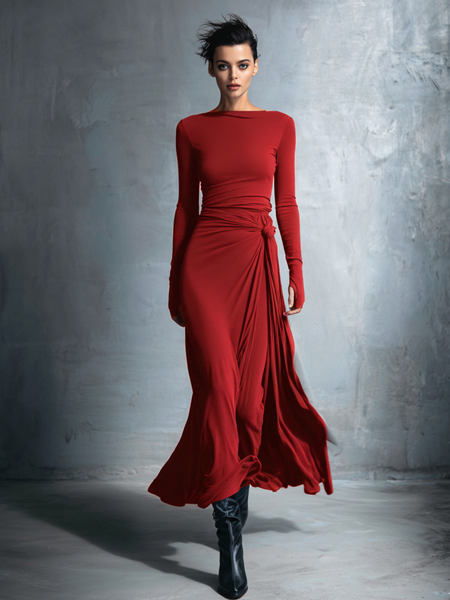Samantha™ Wrap Maxi Dress