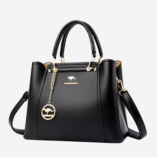 Catherine | Secure & Lightweight Leather Shoulder Bag