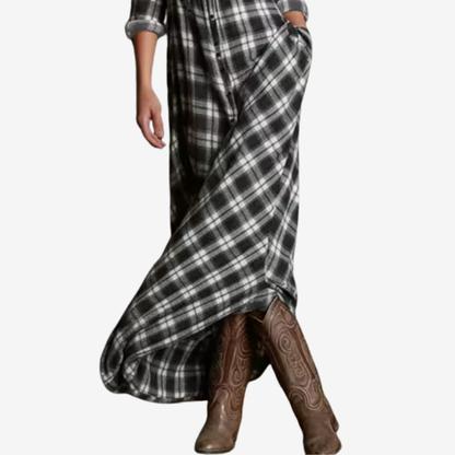 Eleanor™ Classic Plaid Shirt Dress