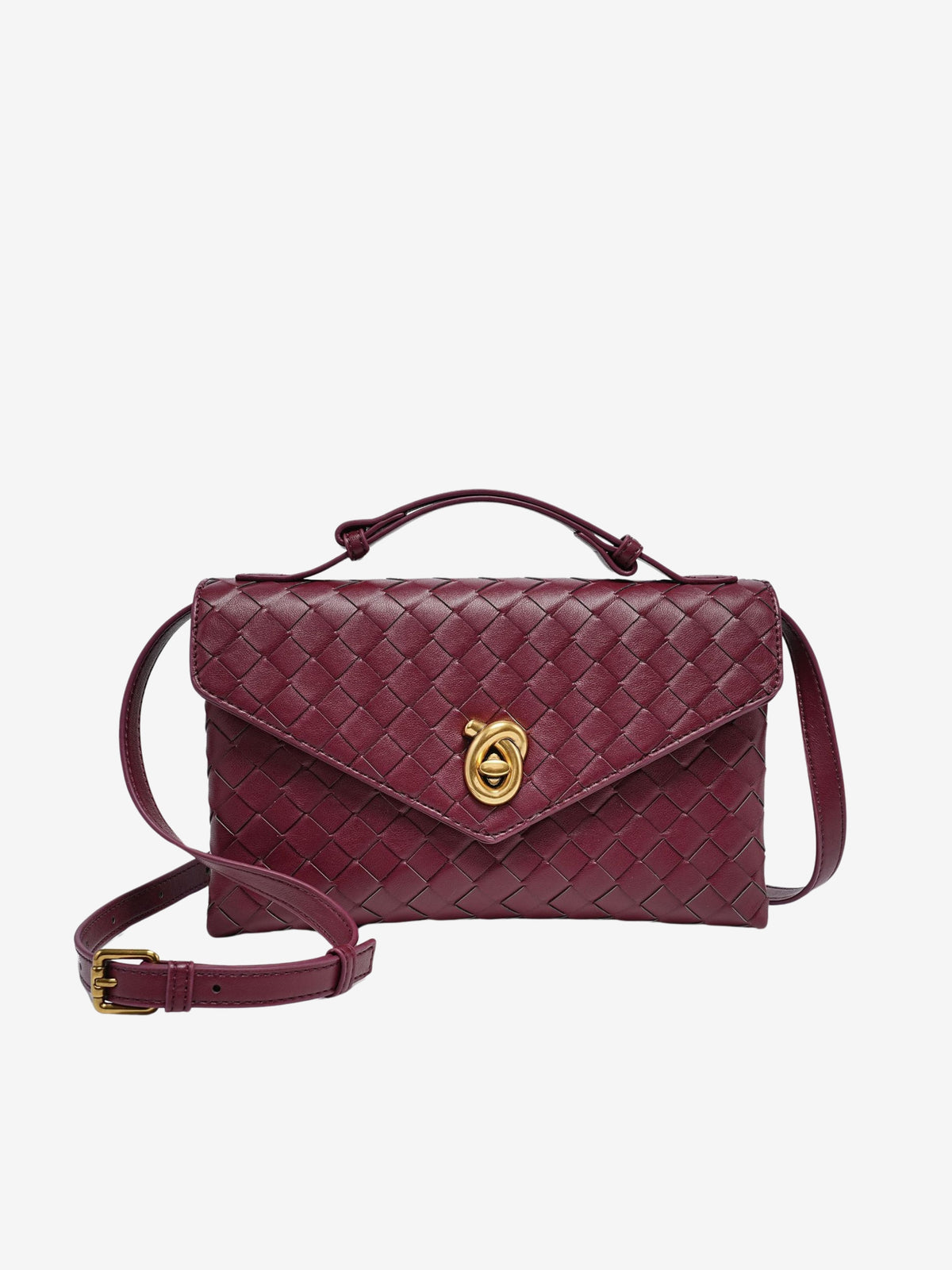 Sofia | Textured Woven Mini Crossbody
