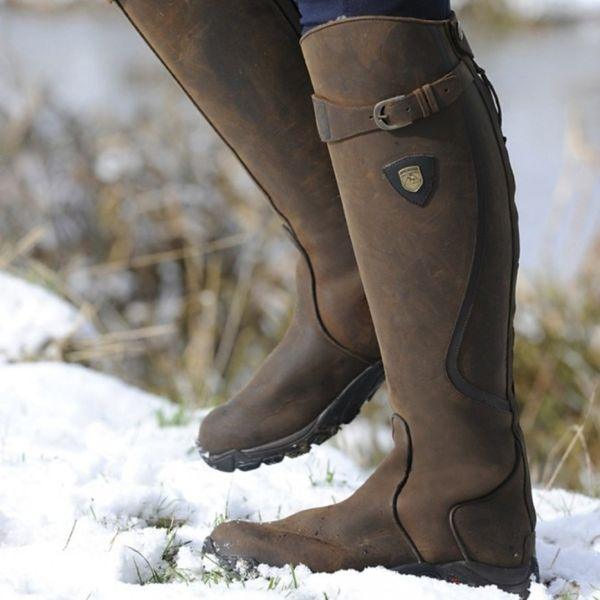 Sylvie | Waterproof Leather Riding Boots