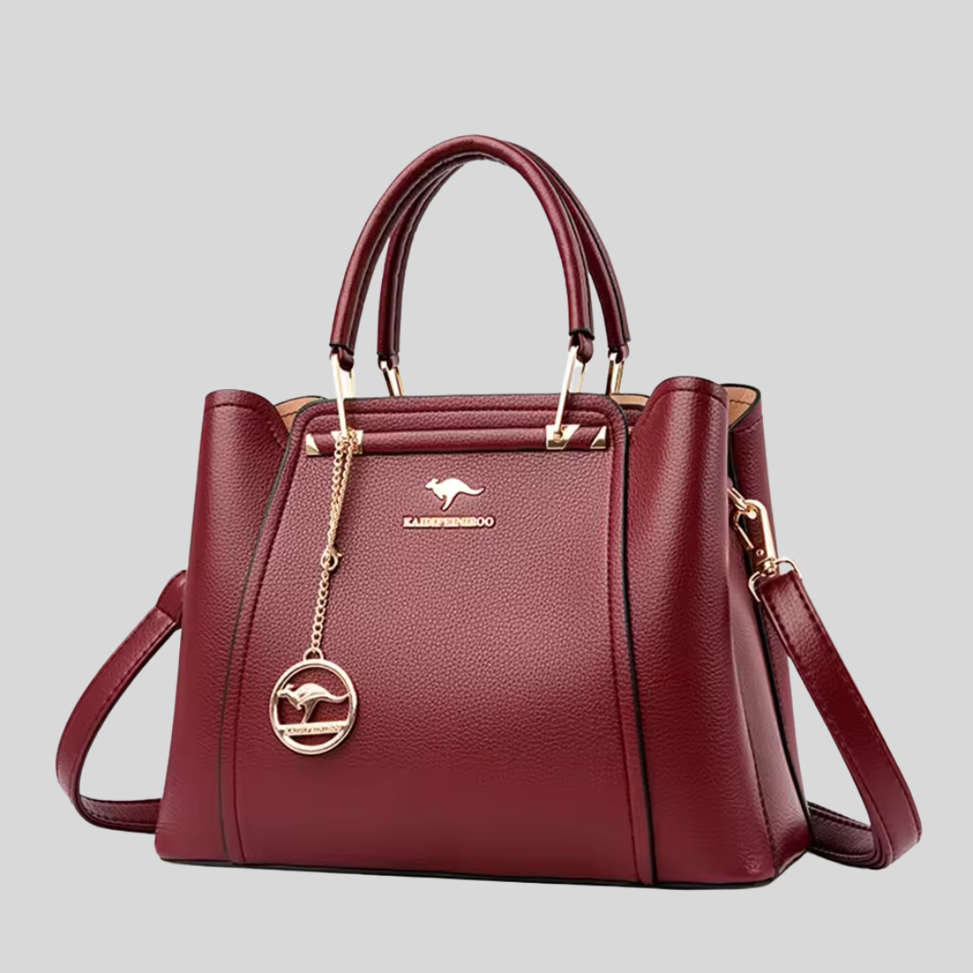 Catherine | Secure & Lightweight Leather Shoulder Bag