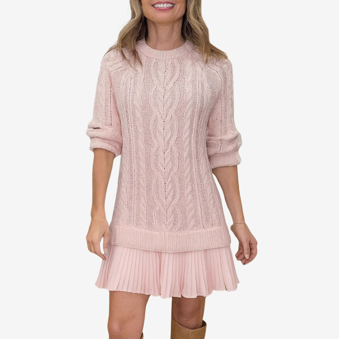Ella™ Knitted Sweater Dress
