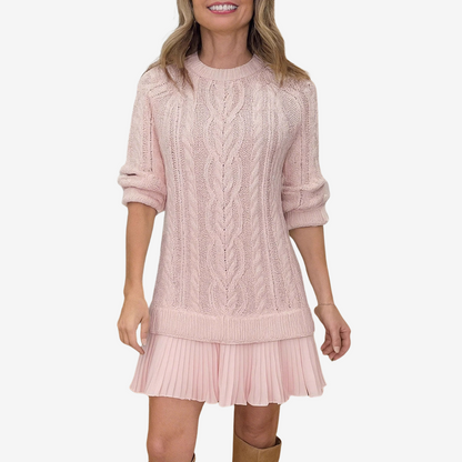 Ella™ Knitted Sweater Dress