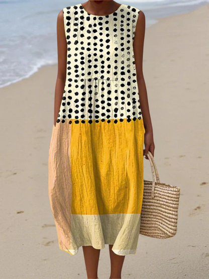 Anne™ Colourblock Midi Dress