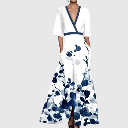 Jill - Elegant Floral Dress