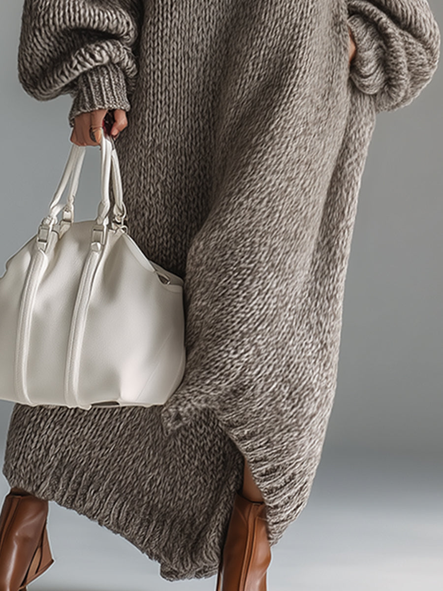 Clara | Soft Knit Maxi Dress