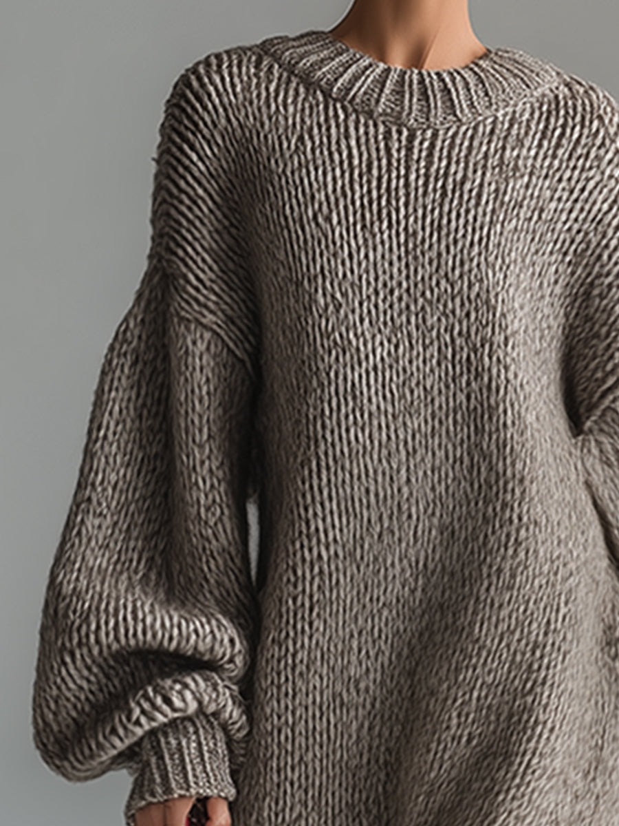 Clara | Soft Knit Maxi Dress