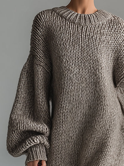 Clara | Soft Knit Maxi Dress
