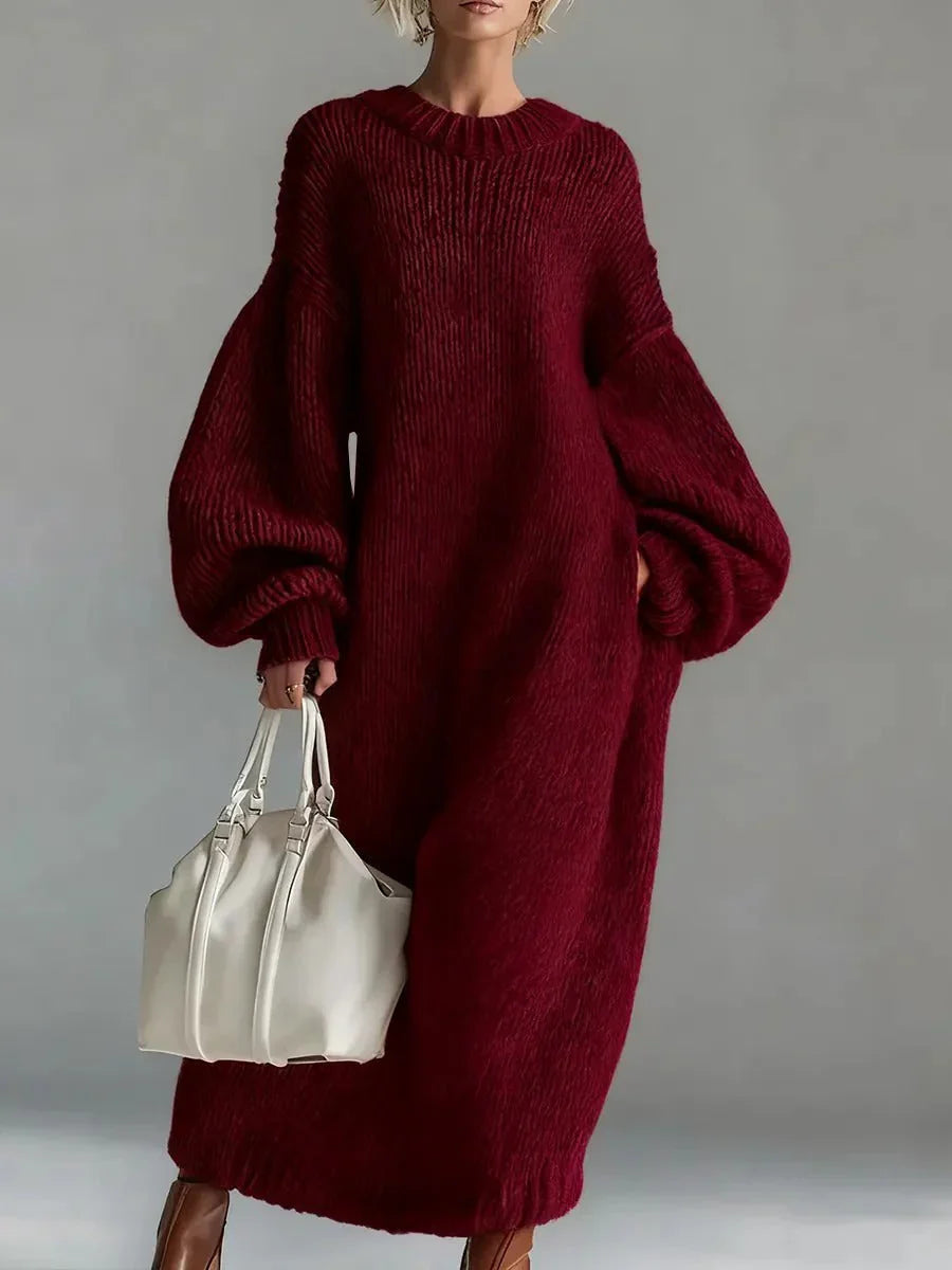 Clara | Soft Knit Maxi Dress