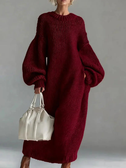 Clara | Soft Knit Maxi Dress