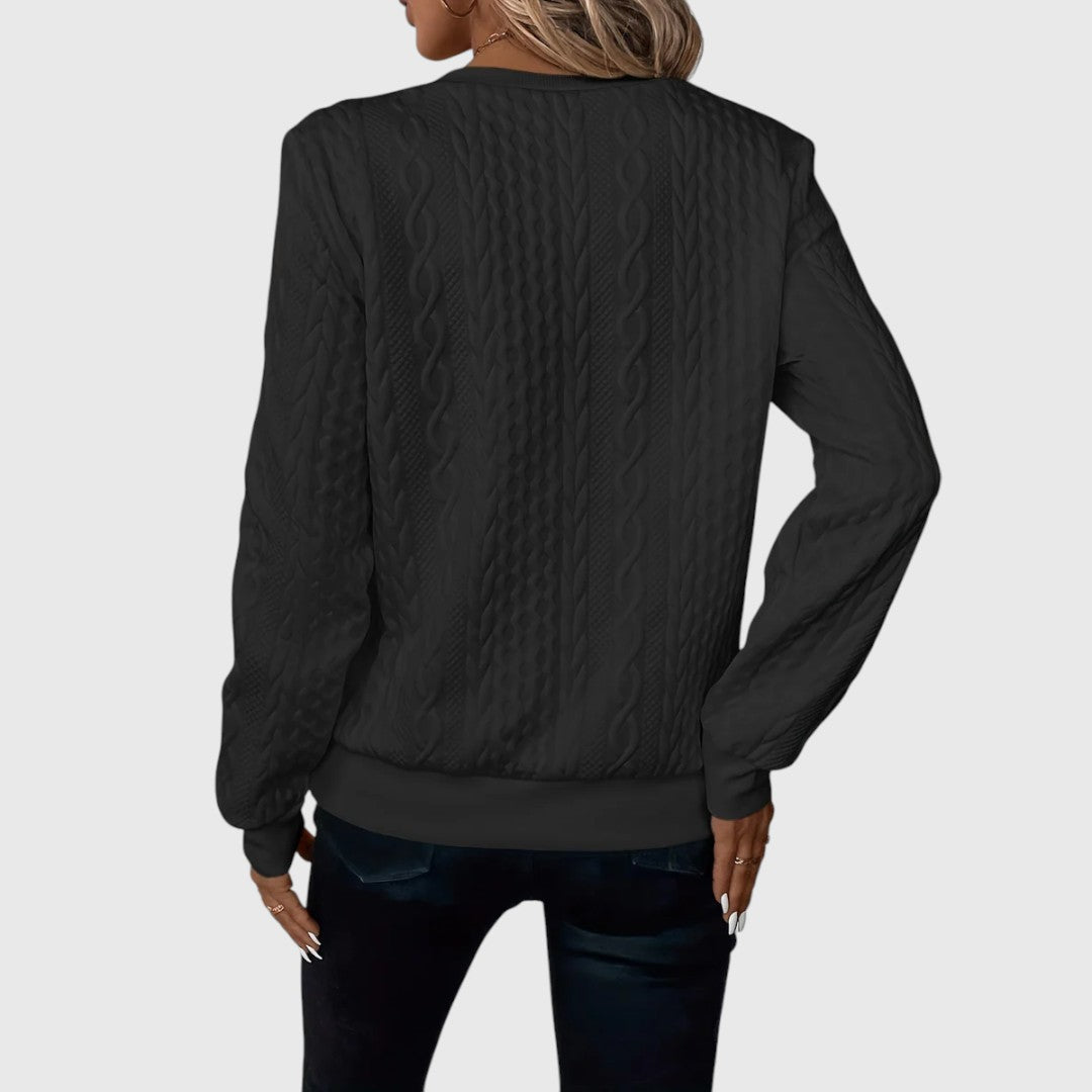 Josine - Elegant Jumper with Zip