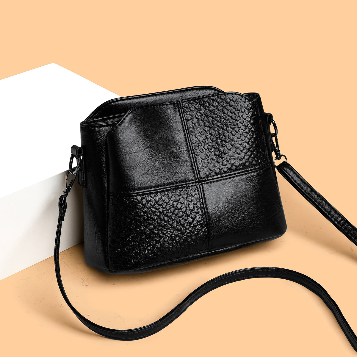Sharon - Classic Quilted Shoulder Bag