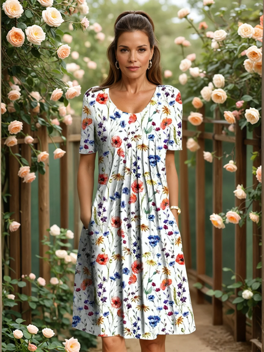 Janet | Floral Dress