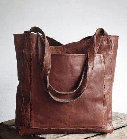 Helene | Classic Leather Tote