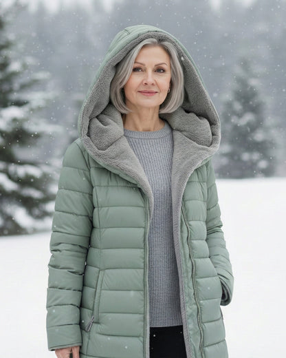 Clair | Puffer Coat Lined with Fleece