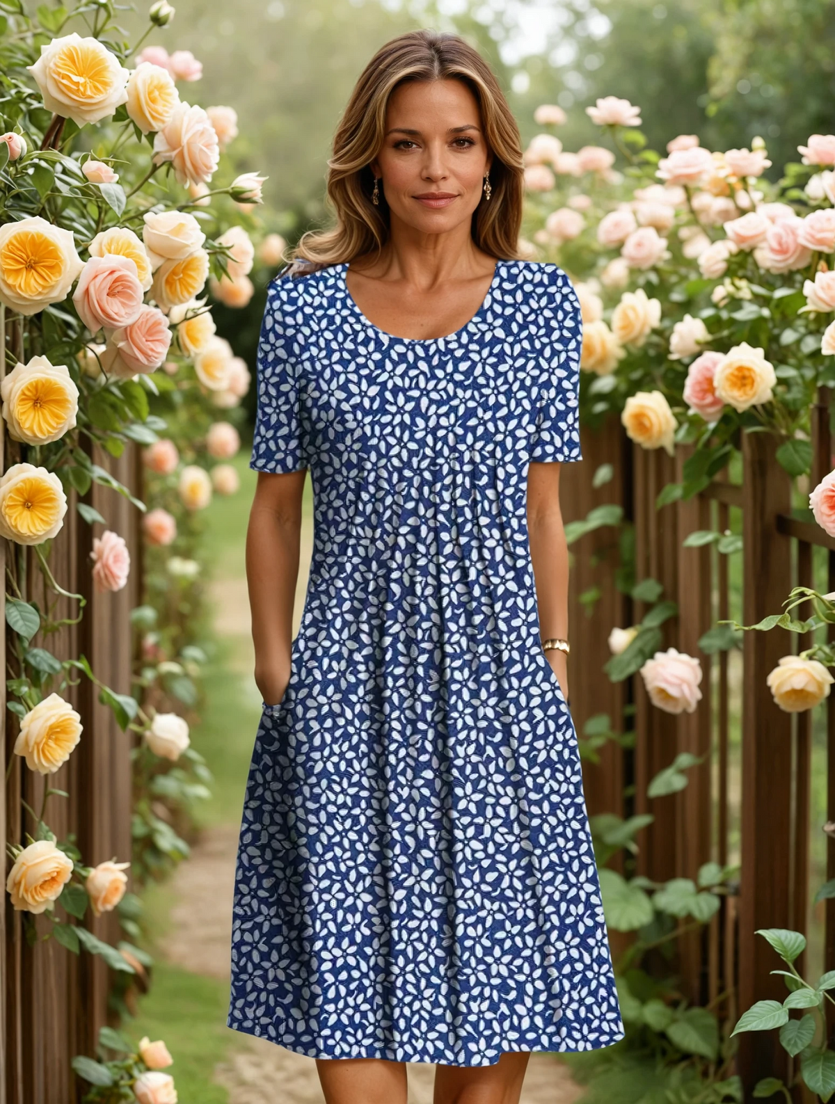 Janet | Floral Dress