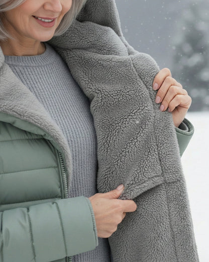 Clair | Puffer Coat Lined with Fleece