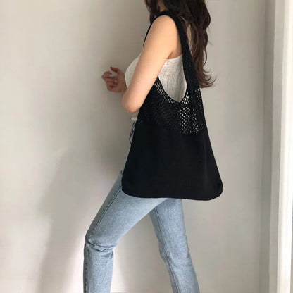 Retro Crochet Bag