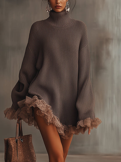 Elizabeth™ | Ruffled Knit Dress