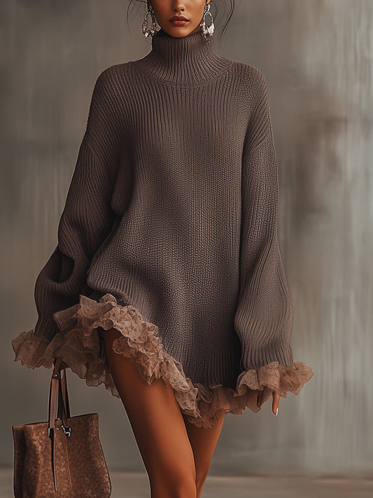 Elizabeth™ | Ruffled Knit Dress