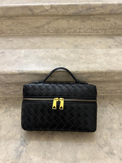 Juliette | Polished Structured Woven Bag