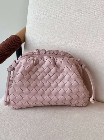 Heleina | Sleek Braided Crossbody Bag