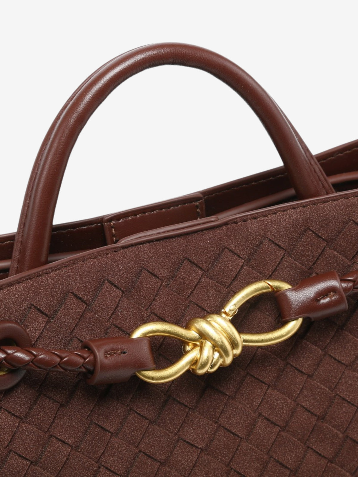Malia | Textured Compact Woven Crossbody