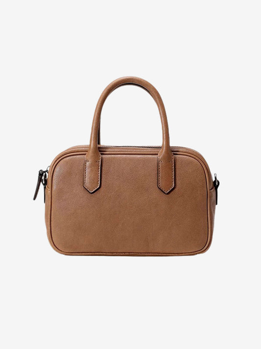 Eliza | Polished Zip Square Bag