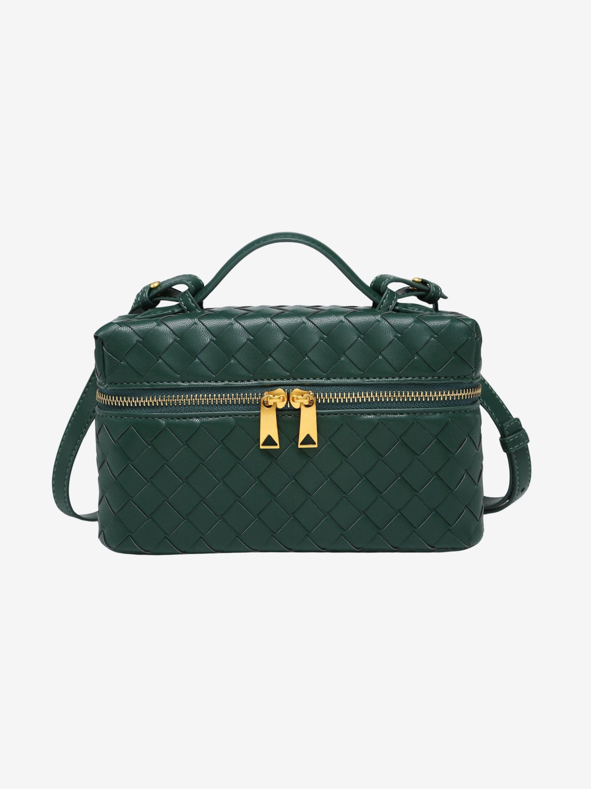 Juliette | Polished Structured Woven Bag