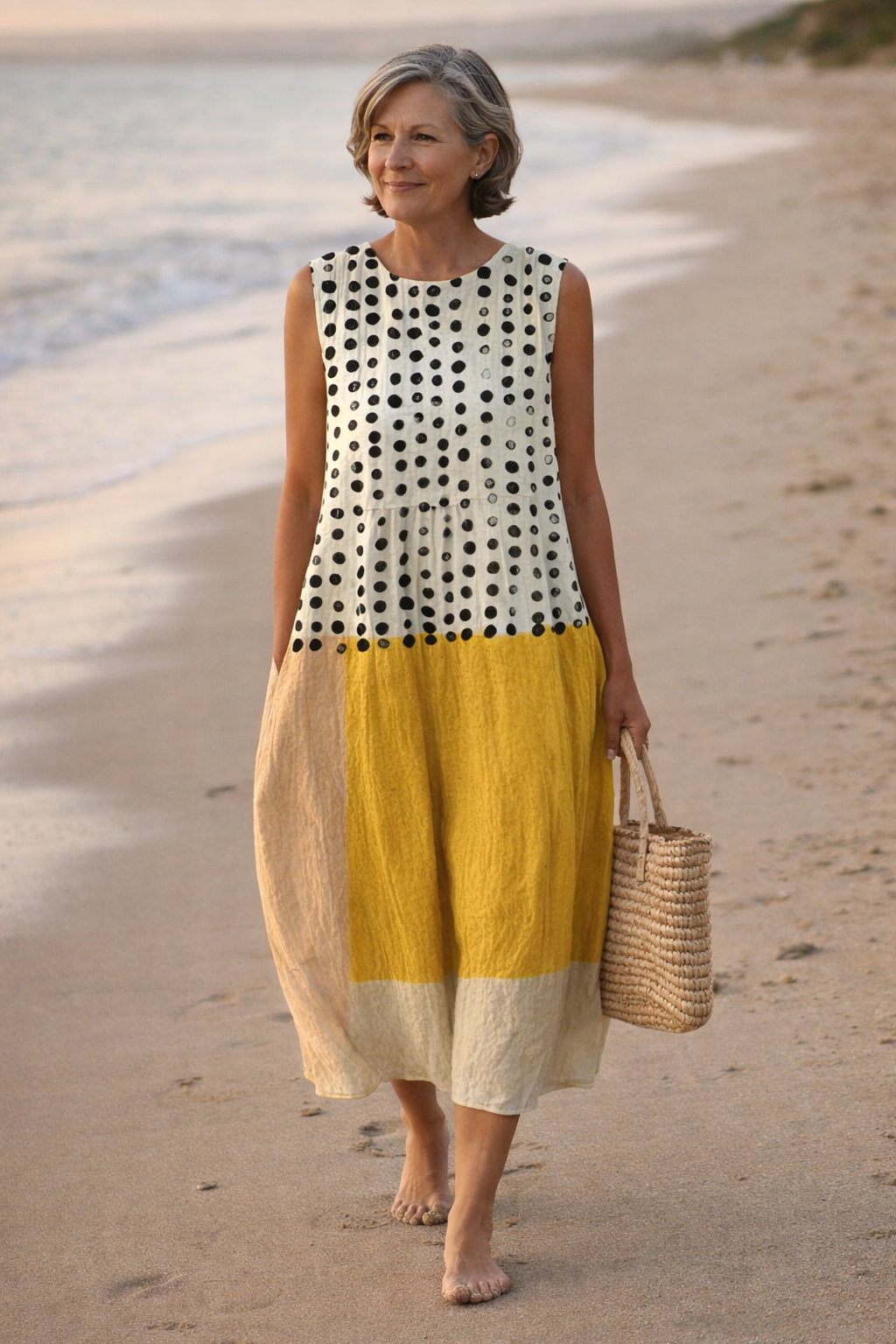 Anne™ Colourblock Midi Dress