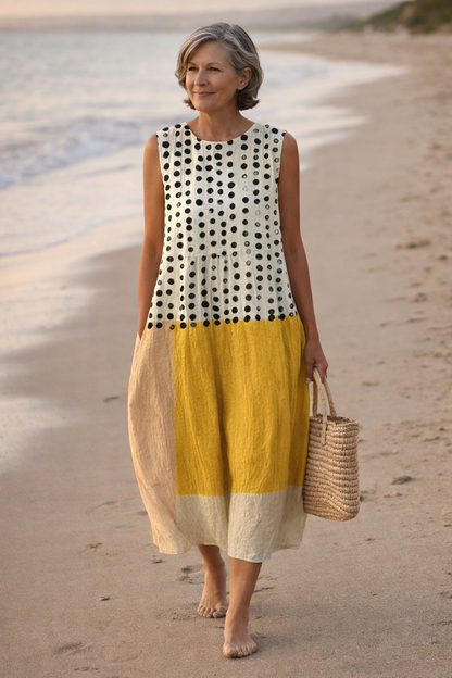 Anne™ Colourblock Midi Dress