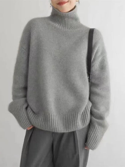 Isabella | Sweater with high collar