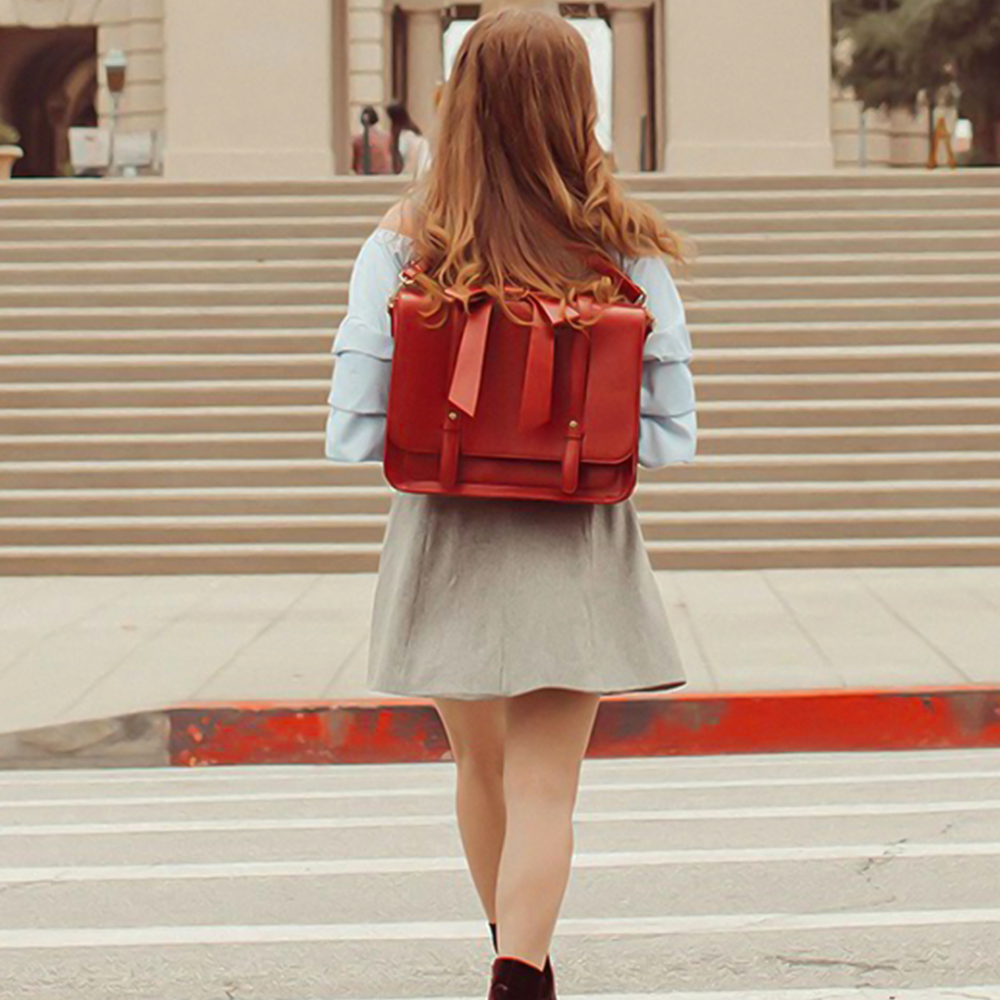 Knoten | Sac Retro Twist in Blue-Pink