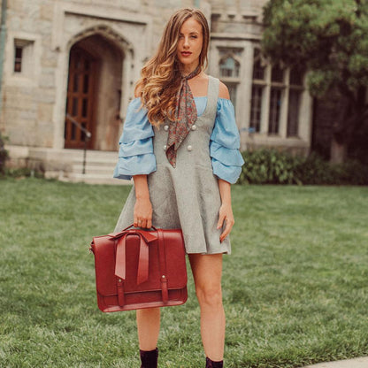 Knoten | Sac Retro Twist in Blue-Pink