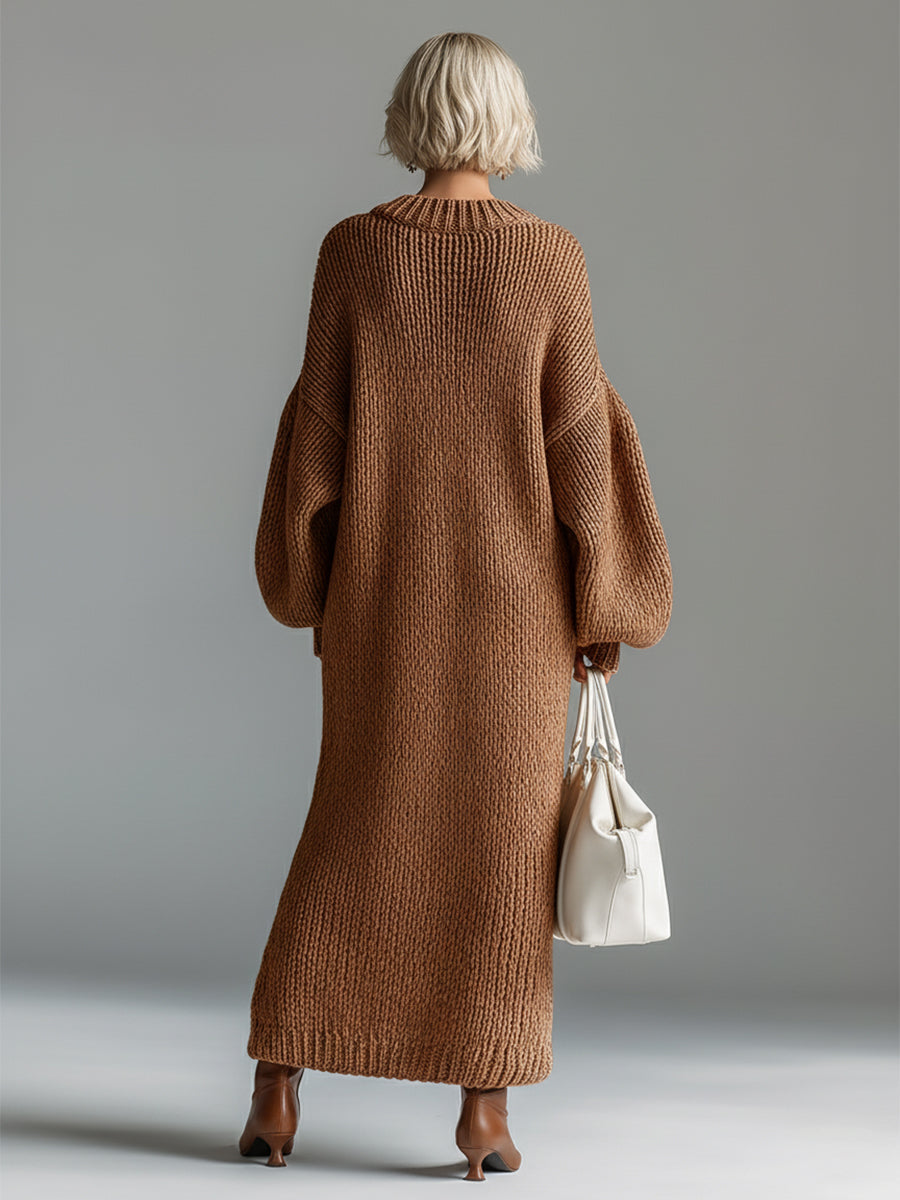 Clara | Soft Knit Maxi Dress