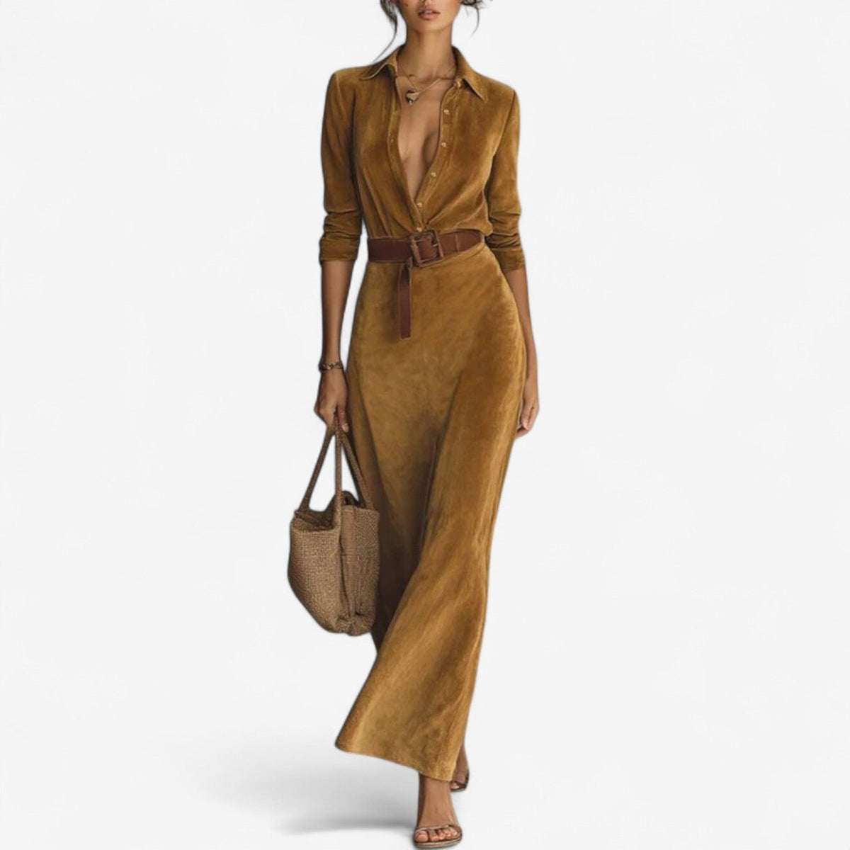 Jessica™ Minimalist Maxi Dress