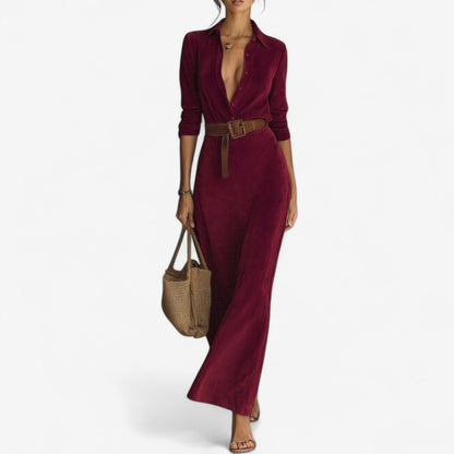 Jessica™ Minimalist Maxi Dress