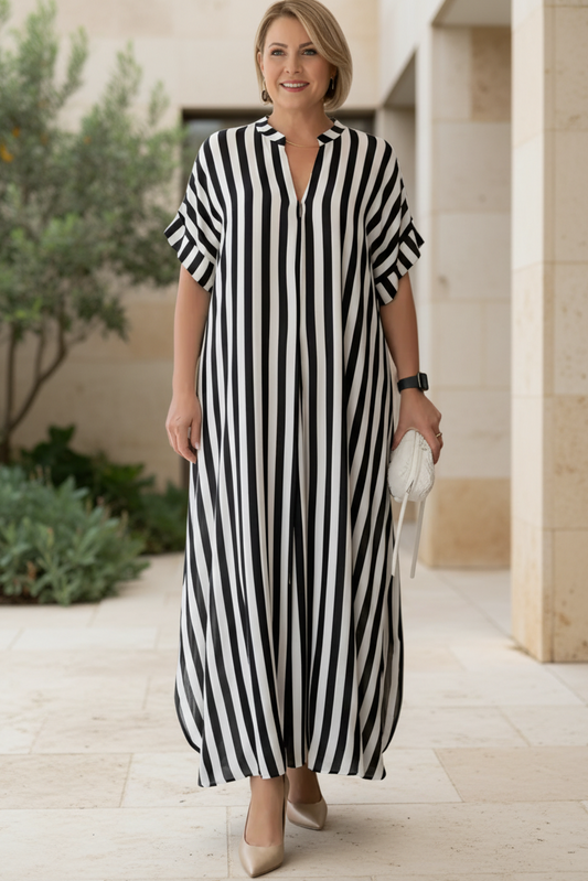 AMÉLIE – STRIPED MAXI DRESS