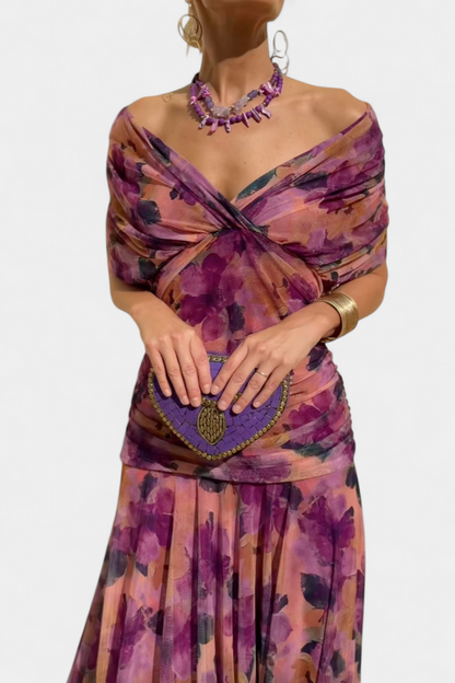 Sofia™ Long Floral Dress