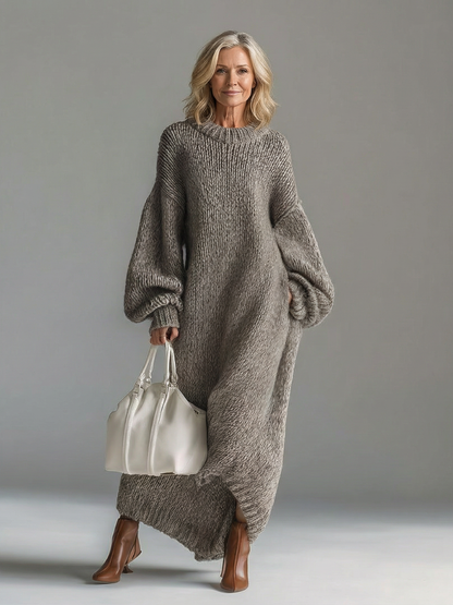 Clara | Soft Knit Maxi Dress