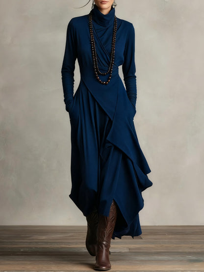Doris | Pleated Maxi Dress