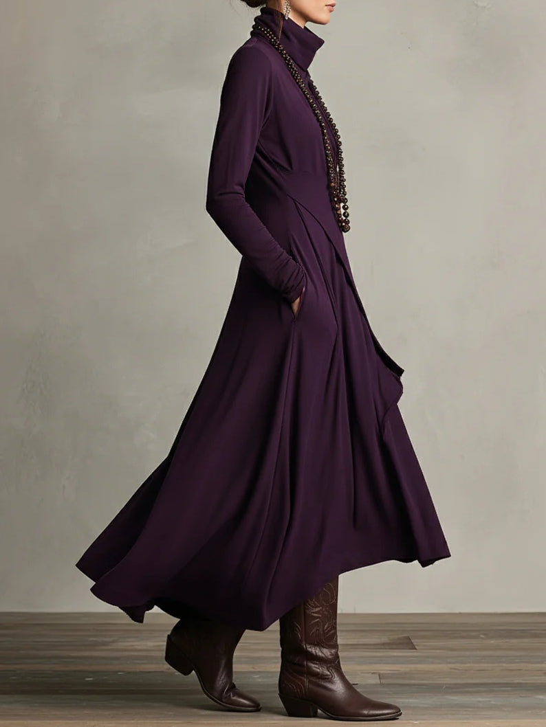 Doris | Pleated Maxi Dress